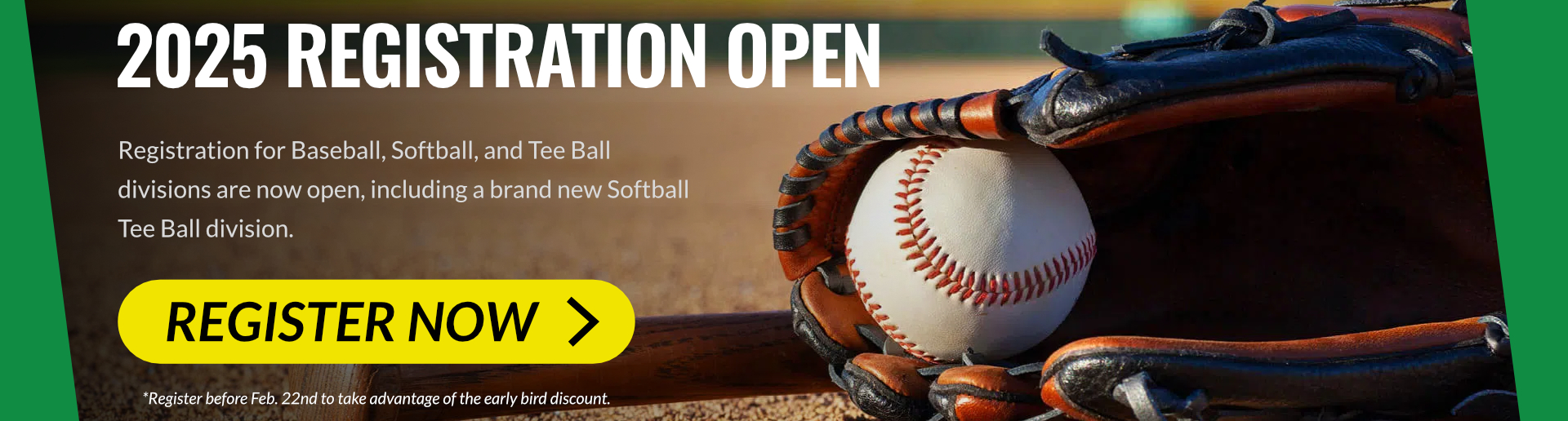 2025 Baseball, Softball & Tee Ball Registration